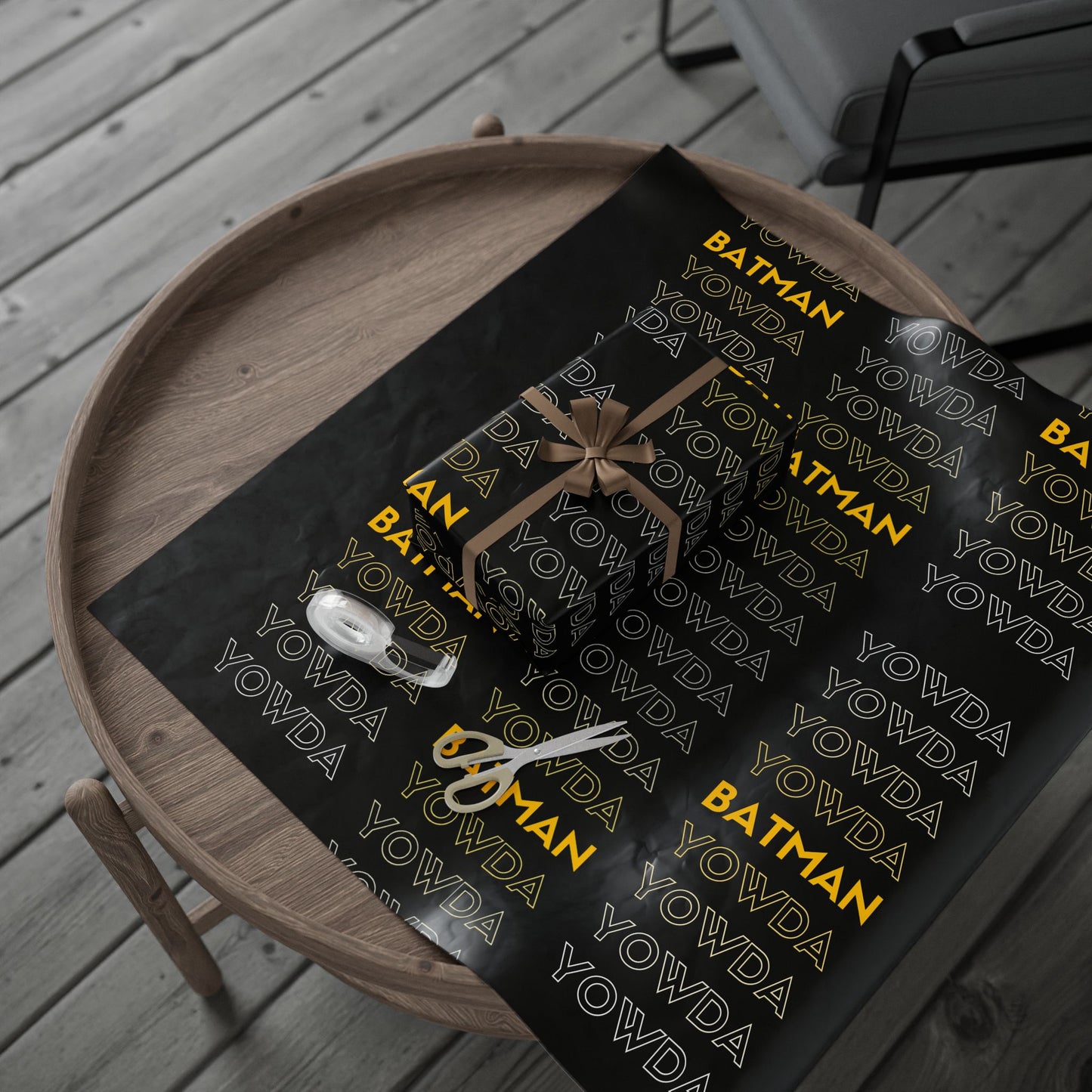 Yowda Batman Wrapping Papers