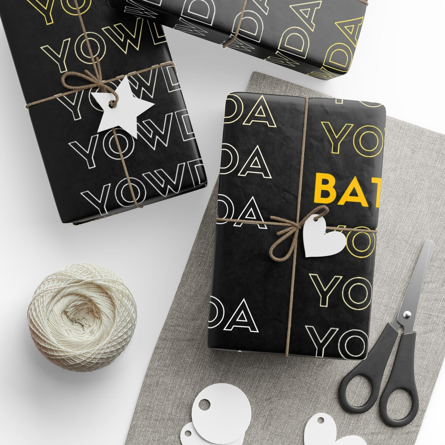 Yowda Batman Wrapping Papers