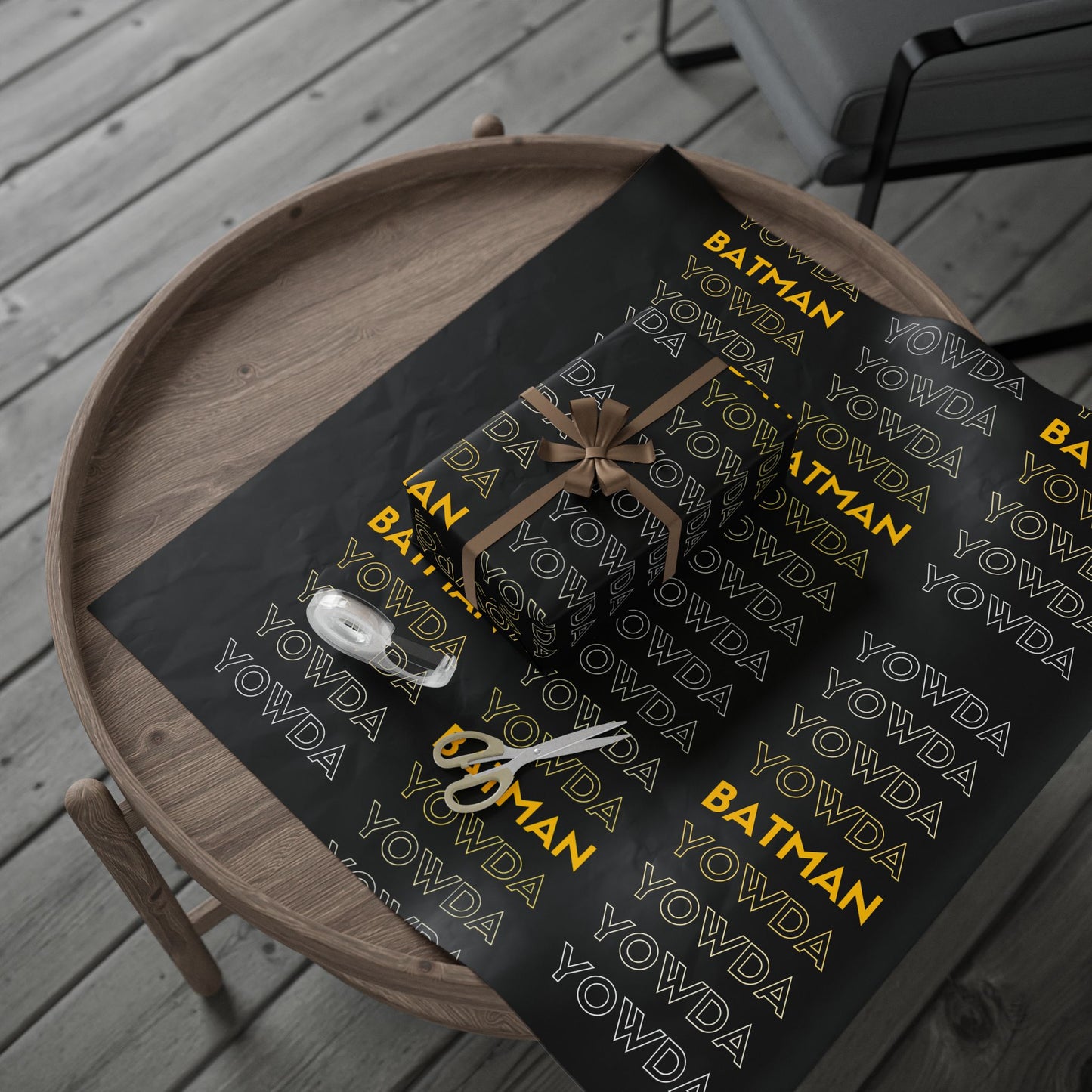 Yowda Batman Wrapping Papers